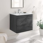 Render 24" Wall-Mount Bathroom Vanity - Image 17