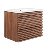 Render 24" Wall-Mount Bathroom Vanity - Image 28