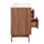 Render 48" Double Sink Bathroom Vanity - Image 4