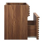 Render 18" Wall-Mount Bathroom Vanity Cabinet (Sink Basin Not Included) - Image 4