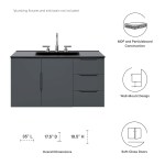Vitality 36" Bathroom Vanity Cabinet (Sink Basin Not Included) - Image 3