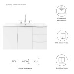 Vitality 36" Bathroom Vanity Cabinet (Sink Basin Not Included) - Image 20