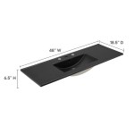 Cayman 48" Single Basin Bathroom Sink - Image 4