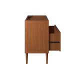 Cassia 36" Teak Wood Bathroom Vanity Cabinet (Sink Basin Not Included) - Image 7