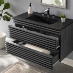 Render 36" Wall-Mount Bathroom Vanity - Image 9