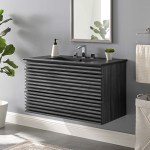 Render 36" Wall-Mount Bathroom Vanity - Image 18
