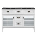Isle 48" Double Bathroom Vanity Cabinet - Image 9