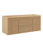 Render 48" Single Sink Compatible (Not Included) Bathroom Vanity Cabinet - Image 2