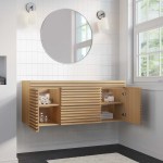 Render 48" Single Sink Compatible (Not Included) Bathroom Vanity Cabinet - Image 18