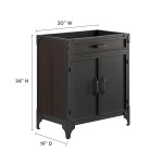 Steamforge 30" Bathroom Vanity Cabinet (Sink Basin Not Included) - Image 4