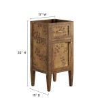 Elysian 18" Wood Bathroom Vanity Cabinet (Sink Basin Not Included) - Image 5