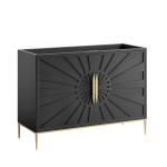 Awaken 48" Double or Single Sink Compatible (Not Included) Bathroom Vanity Cabinet - Image 2