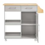 Culinary Kitchen Cart With Spice Rack - Image 9