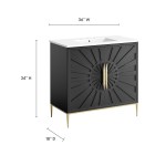 Awaken 36" Bathroom Vanity - Image 4