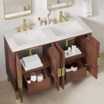 Daylight 48" Double Sink Bathroom Vanity - Image 12