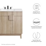Miles 36” Bathroom Vanity Cabinet (Sink Basin Not Included) - Image 20