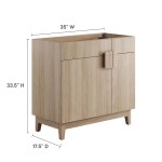 Miles 36” Bathroom Vanity Cabinet (Sink Basin Not Included) - Image 21