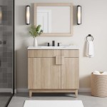Miles 36” Bathroom Vanity Cabinet (Sink Basin Not Included) - Image 27