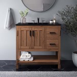 Ashlyn 36” Wood Bathroom Vanity - Image 11