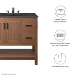 Ashlyn 36” Wood Bathroom Vanity - Image 13