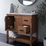 Ashlyn 36” Wood Bathroom Vanity - Image 33