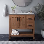 Ashlyn 36” Wood Bathroom Vanity - Image 32