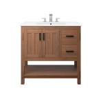 Ashlyn 36” Wood Bathroom Vanity - Image 31