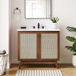Soma 36” Bathroom Vanity Cabinet (Sink Basin Not Included) - Image 32