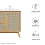 Soma 48” Single or Double Sink Compatible Bathroom Vanity Cabinet (Sink Basin Not Included) - Image 14