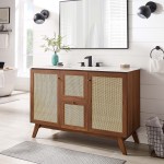 Soma 48” Single or Double Sink Compatible Bathroom Vanity Cabinet (Sink Basin Not Included) - Image 35