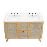 Soma 48” Double Sink Bathroom Vanity - Image 13