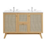 Soma 48” Double Sink Bathroom Vanity - Image 28