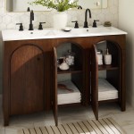 Appia 48" Double Sink Bathroom Vanity - Image 33