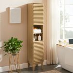 Render Tall Narrow Bathroom Storage Cabinet - Image 19