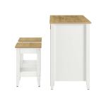 Garland 3-Piece Kitchen Island and Stool Set - Image 8