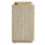 Render 24" Faux Travertine Bathroom Vanity Cabinet (Sink Not Included) - Image 5