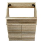 Render 24" Faux Travertine Bathroom Vanity Cabinet (Sink Not Included) - Image 9