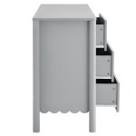 Emmeline Scalloped 6-Drawer Dresser - Image 6