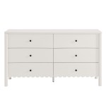 Emmeline Scalloped 6-Drawer Dresser - Image 42
