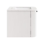 Zia 24" Wall-Mount Bathroom Vanity with Marble Sink - Image 5