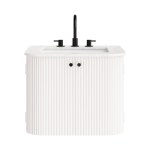 Zia 24" Wall-Mount Bathroom Vanity with Marble Sink - Image 17