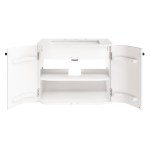 Zia 24" Wall-Mount Bathroom Vanity with Marble Sink - Image 9