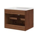 Zia 24" Wall-Mount Bathroom Vanity with Marble Sink - Image 38