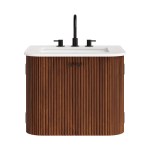 Zia 24" Wall-Mount Bathroom Vanity with Marble Sink - Image 39