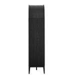 Nolan Arched Bar Cabinet in Black - Image 6