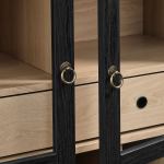 Nolan Arched Bar Cabinet in Black - Image 10