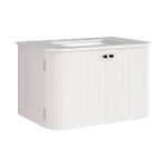 Zia 30" Wall-Mount Bathroom Vanity with Marble Sink - Image 12