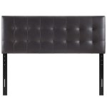 Lily Upholstered Vinyl Queen Headboard - Image 8