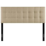 Lily Upholstered Fabric King Headboard - Image 5