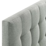 Lily Upholstered Fabric King Headboard - Image 13